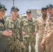 Rear Adm. Michael Van Poots, Deputy Commander, Submarine Forces, visits USS Frank Cable (AS 40)
