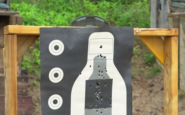 Soldiers conduct weapons qualification at Camp Carroll