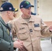 Rear Adm. Michael Van Poots, Deputy Commander, Submarine Forces, visits USS Frank Cable (AS 40)