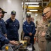 Rear Adm. Michael Van Poots, Deputy Commander, Submarine Forces, visits USS Frank Cable (AS 40)