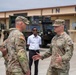 U.S. Army Brig. Gen. Thomas E. Burke, chief of staff, U.S. Army Pacific visits APS-4 and the MSC-K at Camp Carroll, Republic of Korea.