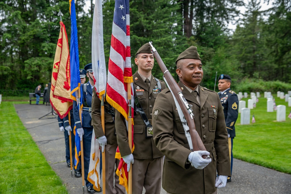 Joint Base Lewis-McChord's Memorial Day Ceremony