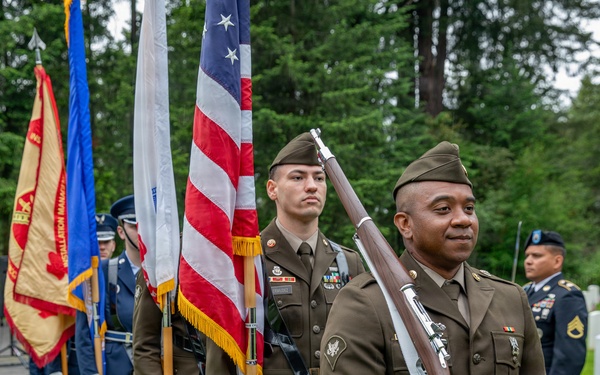 Joint Base Lewis-McChord's Memorial Day Ceremony