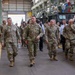 U.S. Army Brig. Gen. Thomas E. Burke, chief of staff, U.S. Army Pacific visits APS-4 and the MSC-K at Camp Carroll, Republic of Korea.