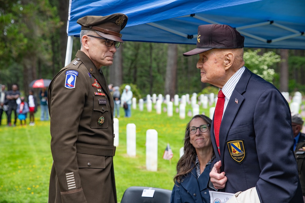Joint Base Lewis-McChord Memorial Day Ceremony