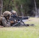 Marines with 2/8 Conduct Machine Gun Live Fire Range