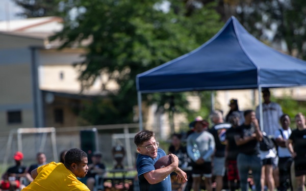 Titans and NATO Partners Strengthen Bonds at Larger Than Life Morale Event