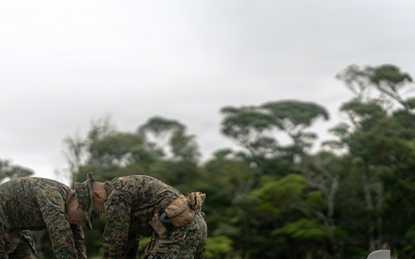 U.S. Marines Conduct Jungle Hunter Training