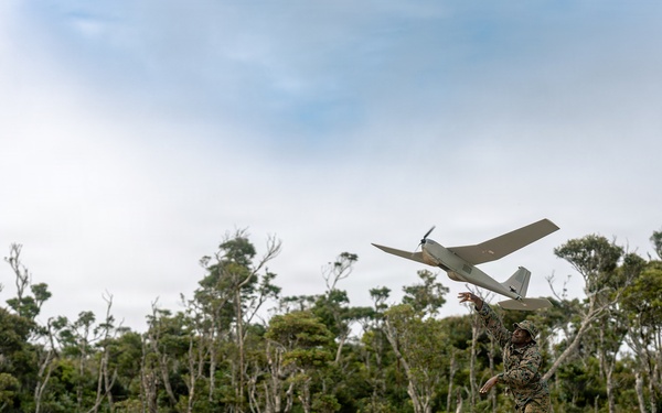 U.S. Marines Conduct Jungle Hunter Training