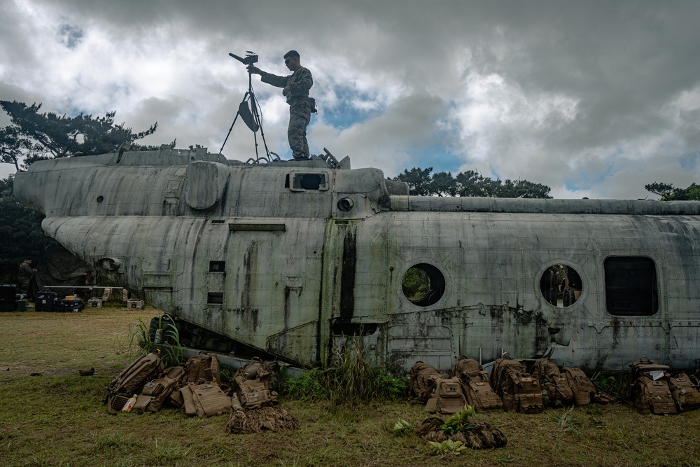 U.S. Marines Conduct Jungle Hunter Training