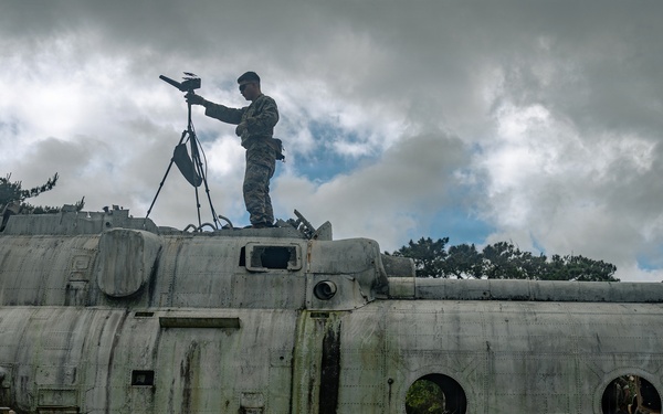 U.S. Marines Conduct Jungle Hunter Training
