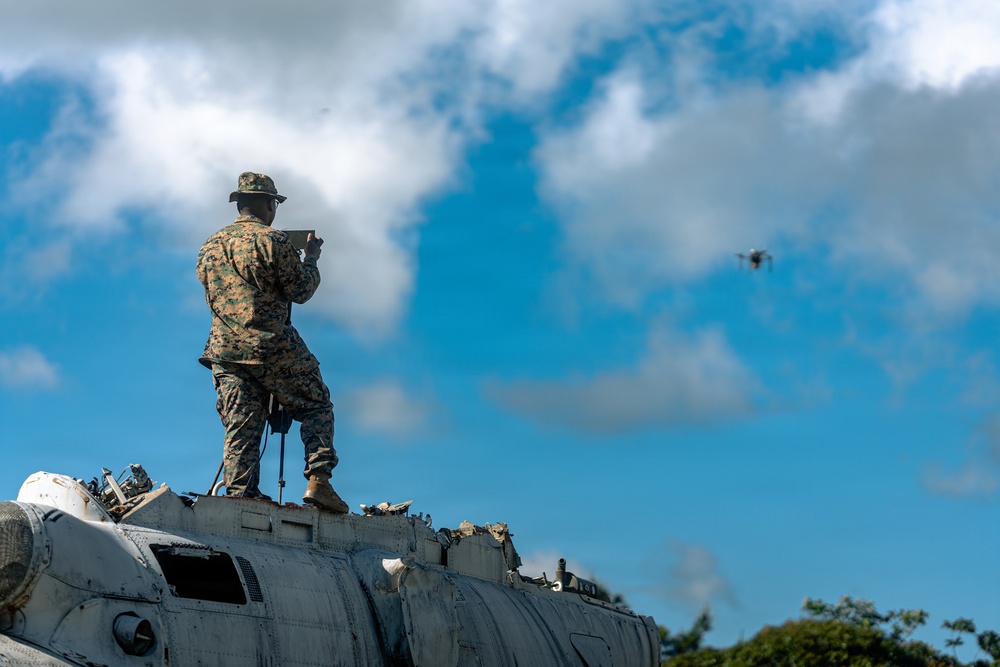 U.S. Marines Conduct Jungle Hunter Training