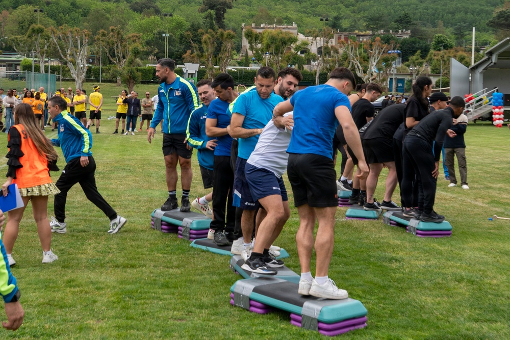 NSA Naples Hosts 30th Annual Armed Forces Olympics