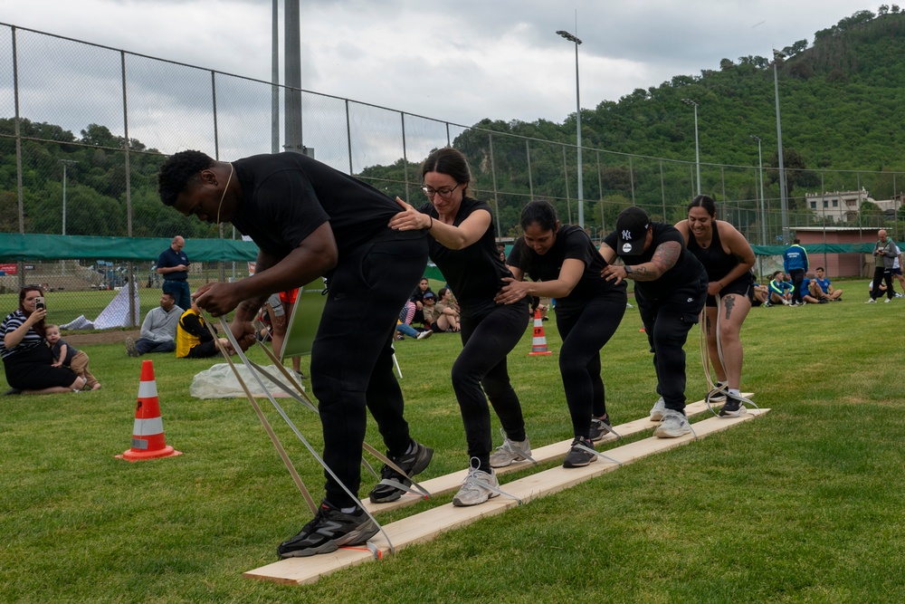 NSA Naples Hosts 30th Annual Armed Forces Olympics