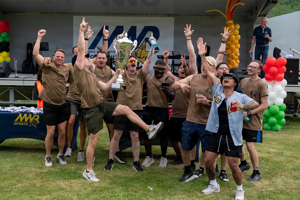 NSA Naples Hosts 30th Annual Armed Forces Olympics