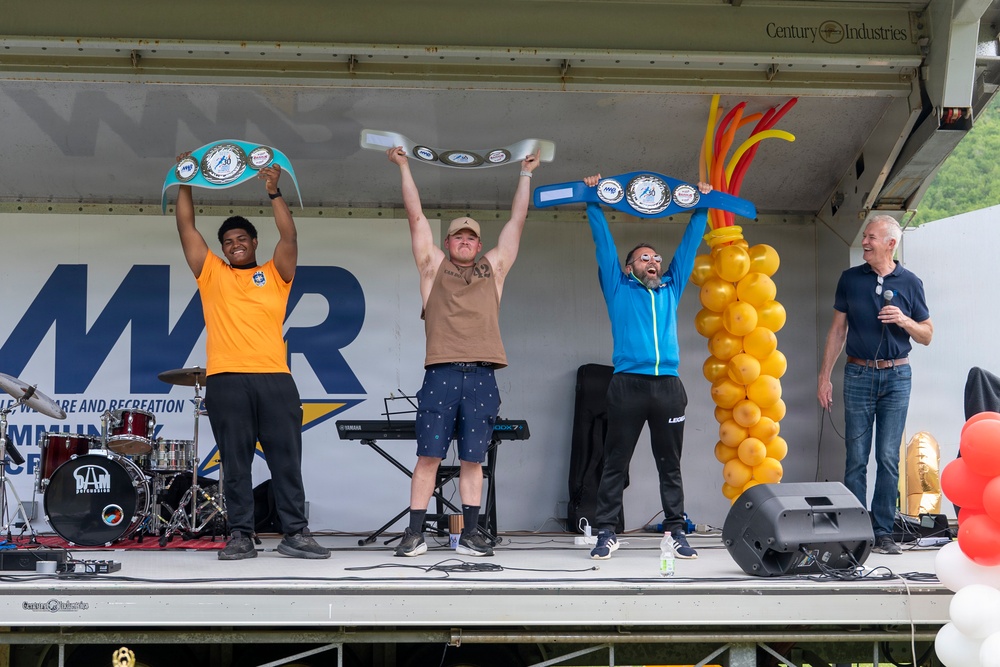 NSA Naples Hosts 30th Annual Armed Forces Olympics