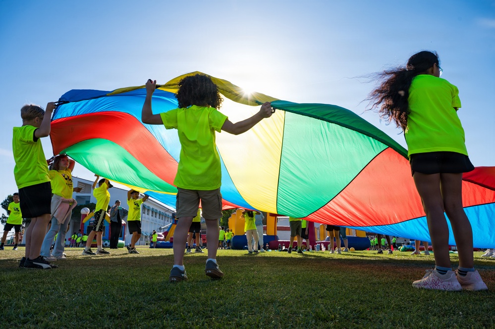 Rota Elementary School summer kick-off event