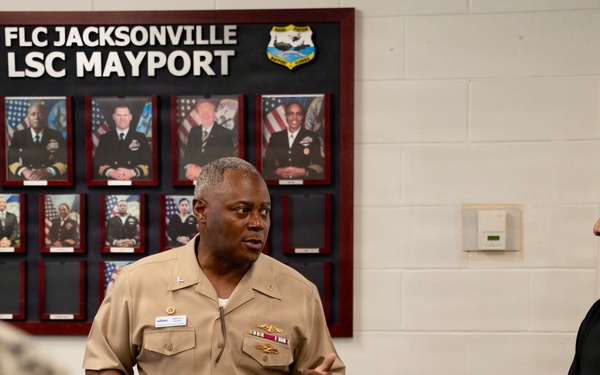 NAVSUP FLC Jacksonville CO presents COQ awards