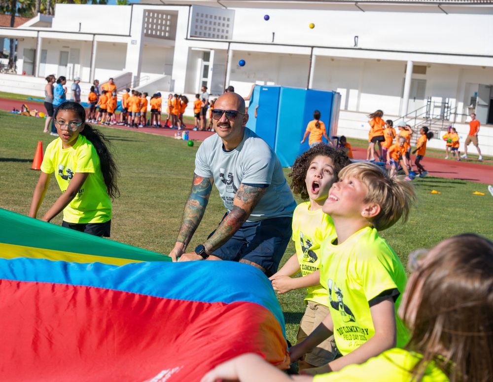 Rota Elementary School summer kick-off event