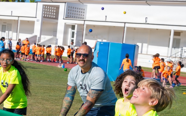Rota Elementary School summer kick-off event