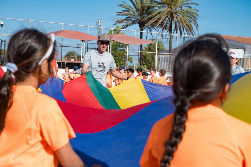 Rota Elementary School summer kick-off event