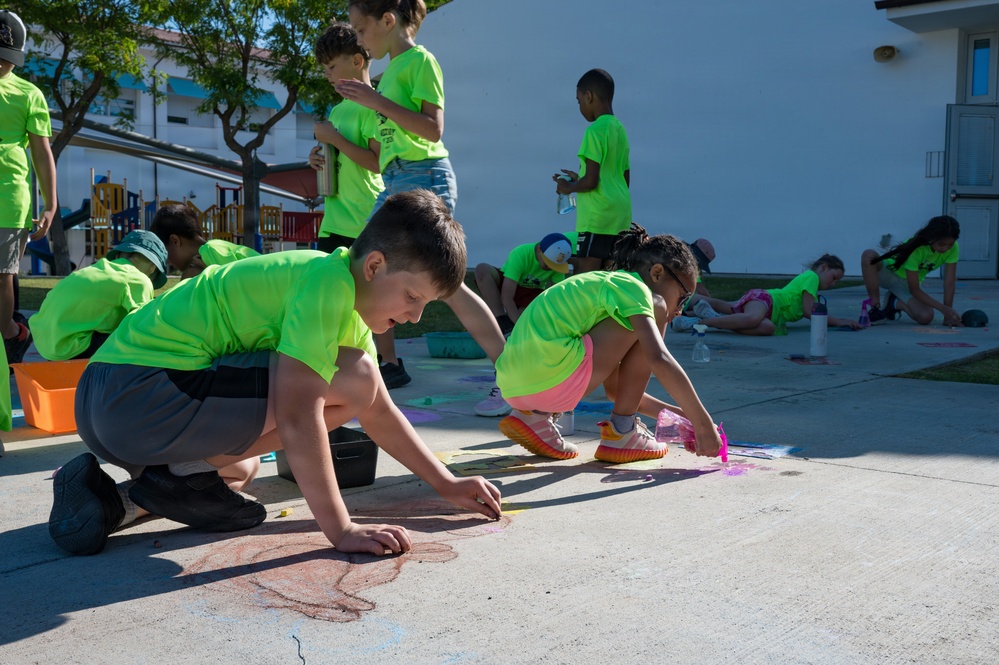 Rota Elementary School summer kick-off event
