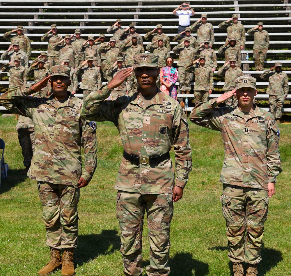 HHC Change of Command and Change of Responsibility Ceremony