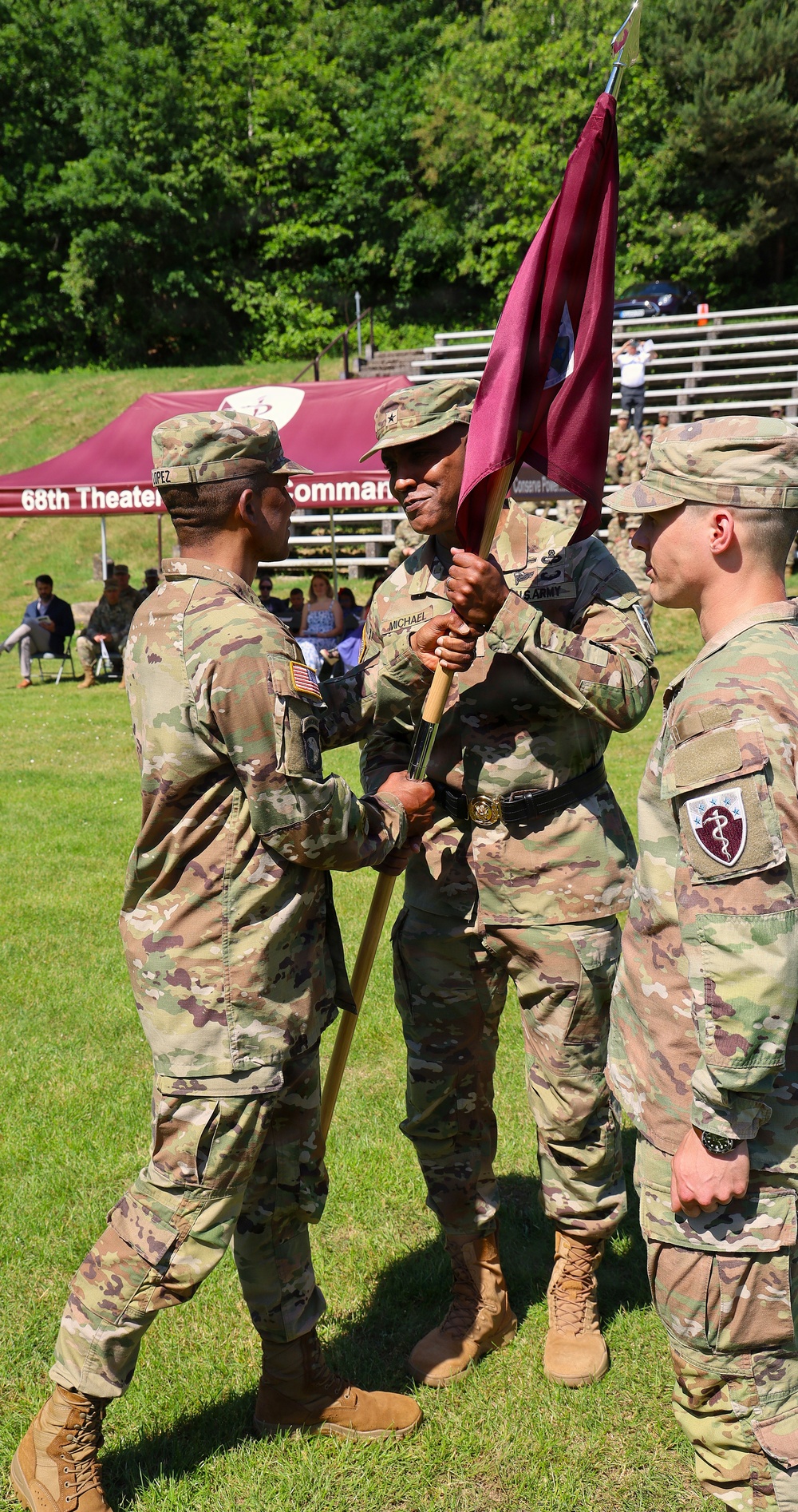 HHC Change of Command and Change of Responsibility Ceremony