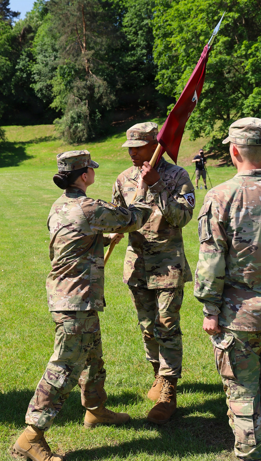HHC Change of Command and Change of Responsibility Ceremony