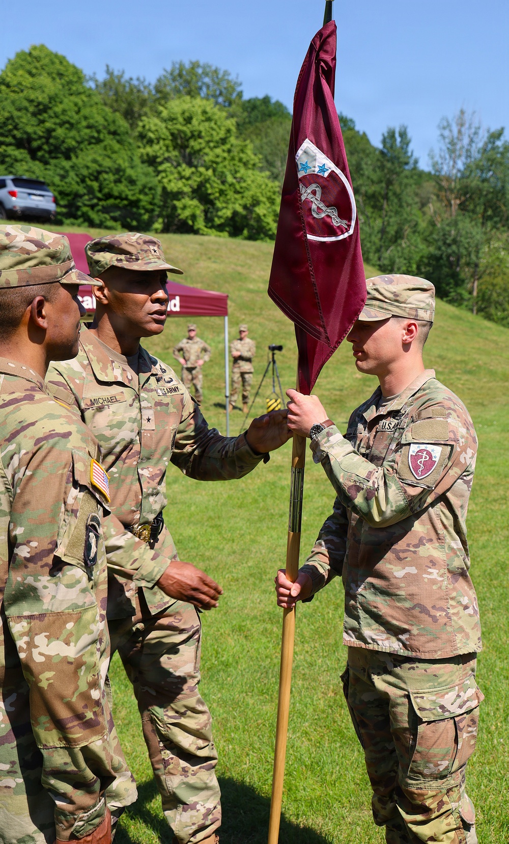 HHC Change of Command and Change of Responsibility Ceremony