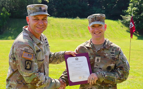 Master Sgt. Fowler Lateral Appointment