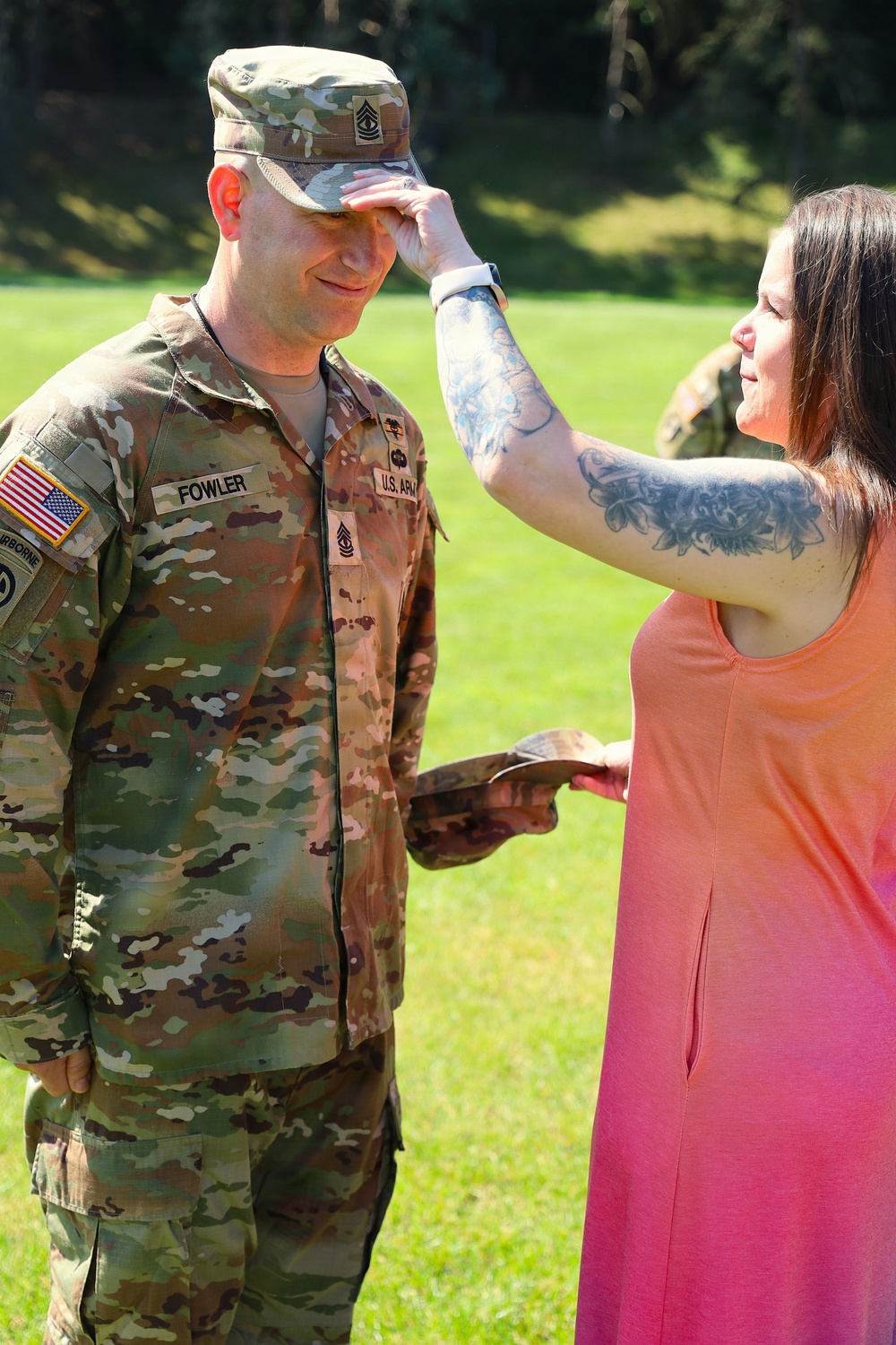 Master Sgt. Fowler Lateral Appointment