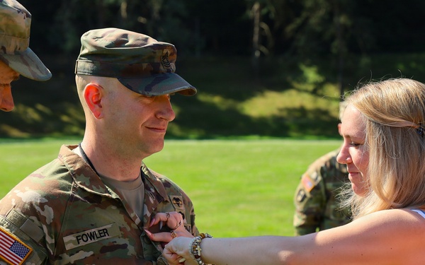 Master Sgt. Fowler Lateral Appointment