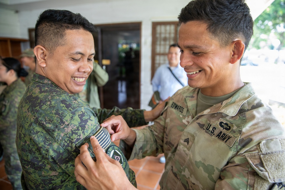 Salaknib 2026: U.S. Soldiers, Philippine Army Soldiers Conduct a Public Affairs Luncheon