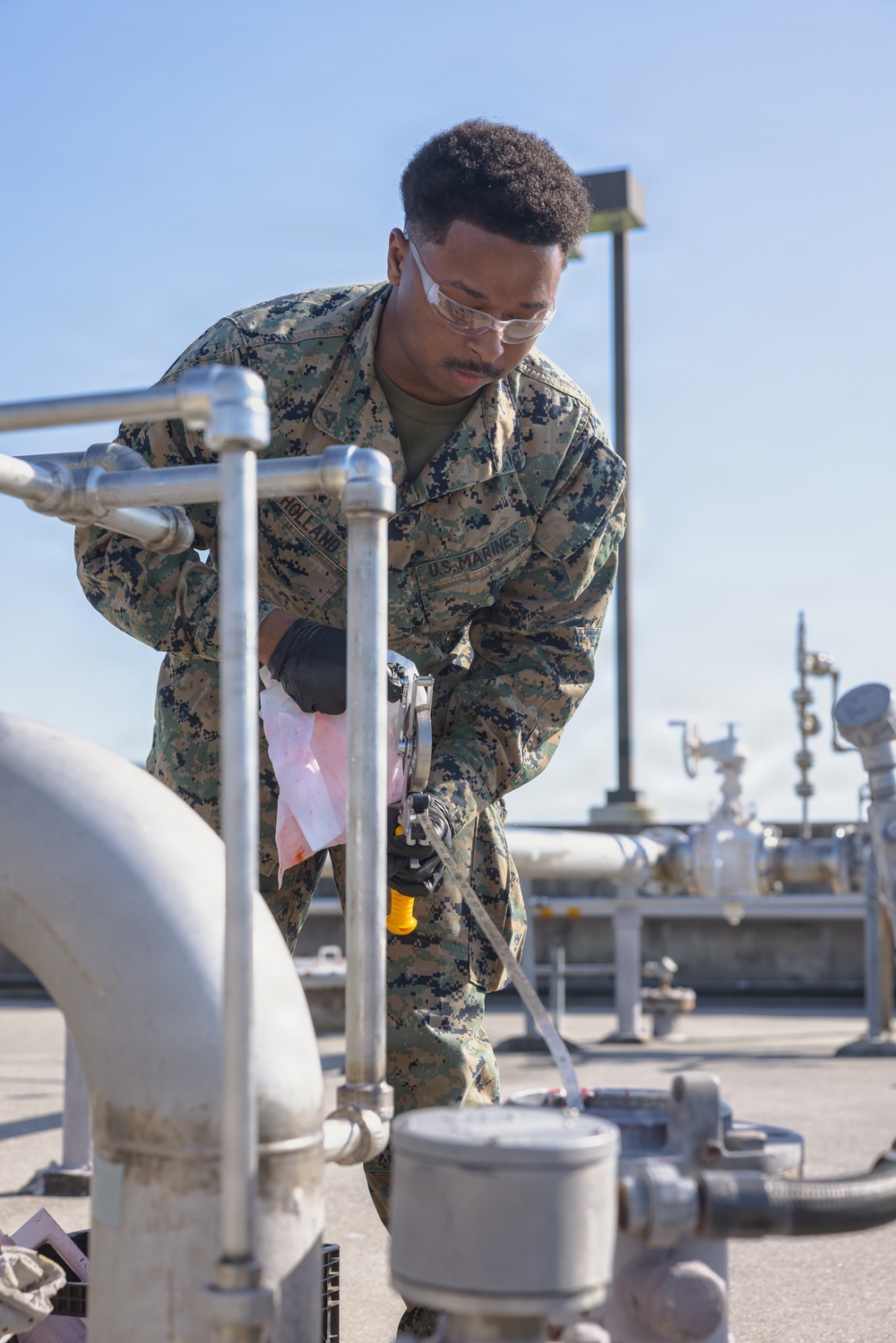 MCAS New River Go Getter: Lance Cpl. Dwayne L. Holland
