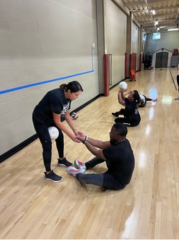 Trust in Motion: Team Army Competitors Strengthen Bonds at Sports Camp