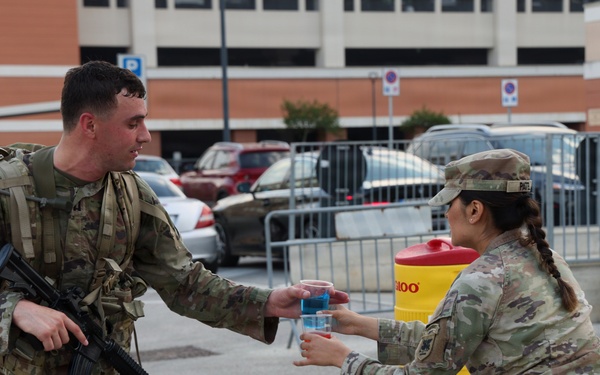 SETAF-AF Soldiers complete Air Assault prequalification ruck march