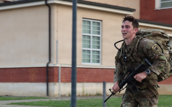 SETAF-AF Soldiers complete Air Assault prequalification ruck march
