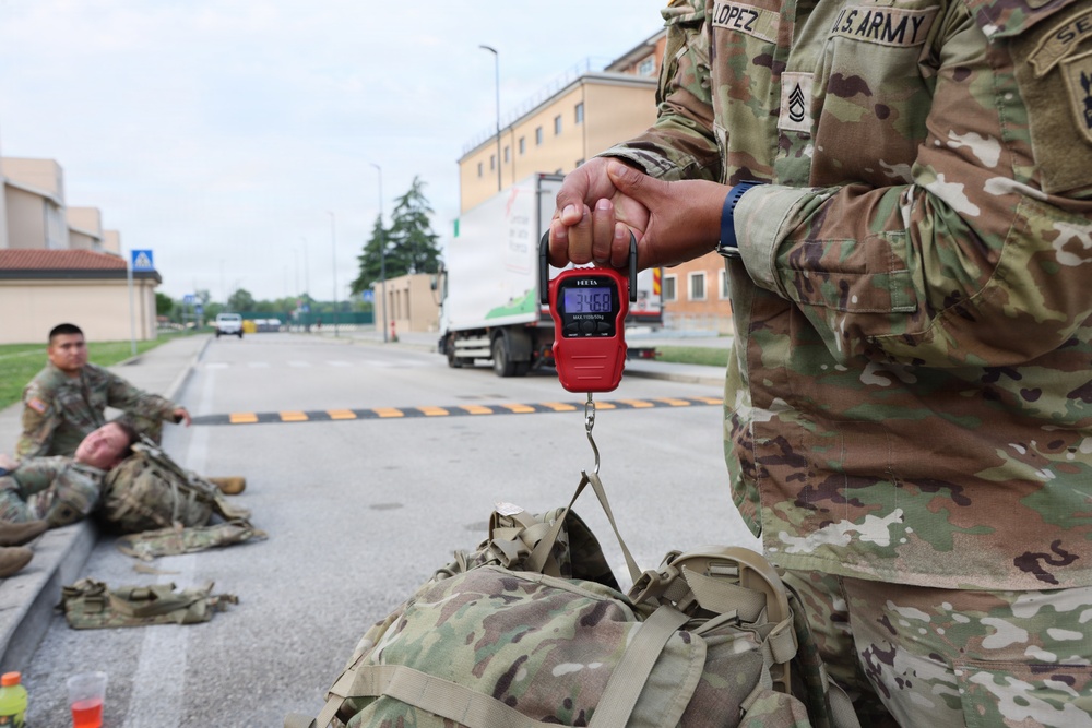 SETAF-AF Soldiers complete Air Assault prequalification ruck march