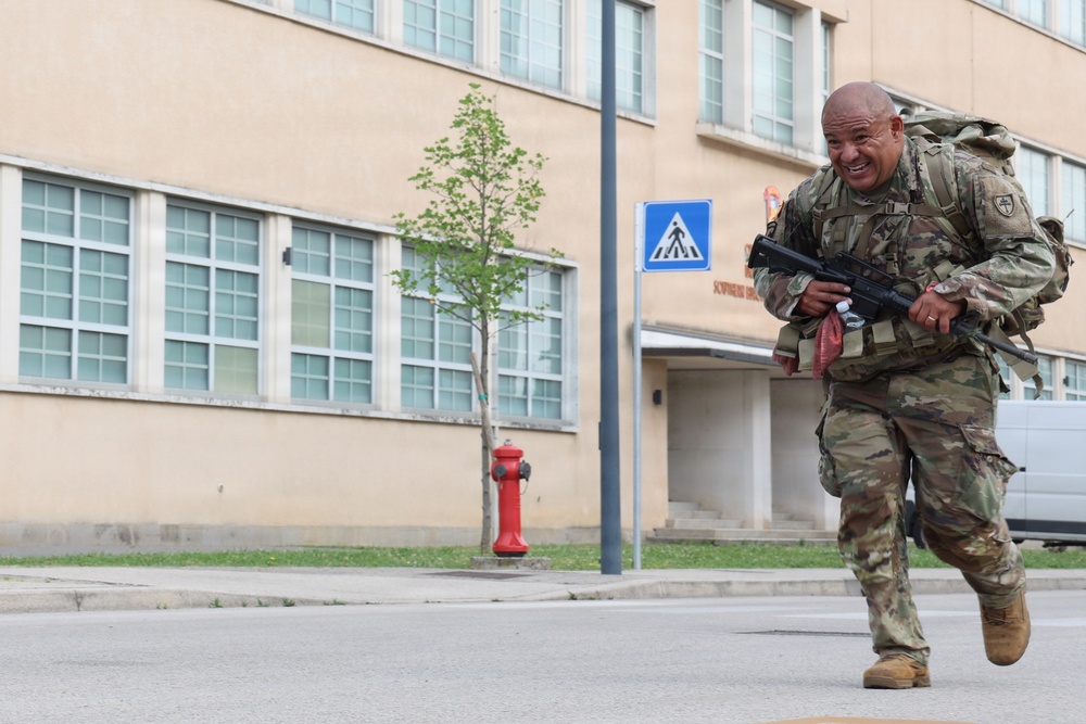 SETAF-AF Soldiers complete Air Assault prequalification ruck march
