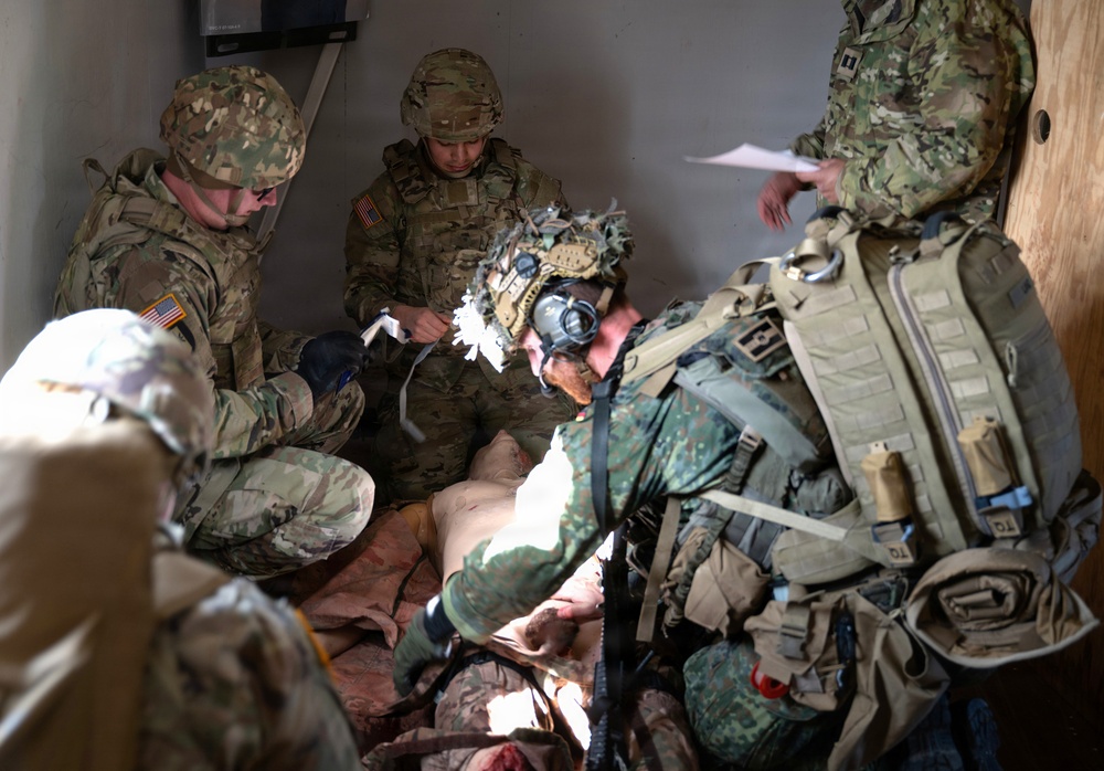 U.S. Army Medical Department Activity – Bavaria conducts Tactical Combat Casualty Care Training with Bundeswehr Medics
