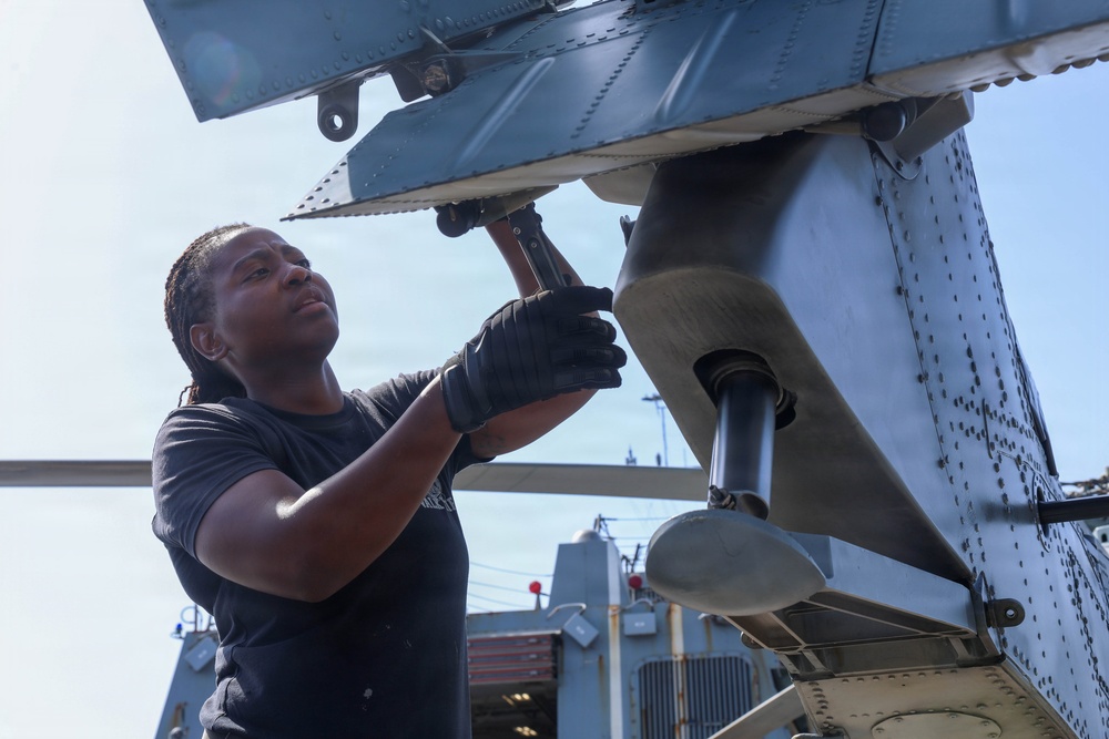 Thomas Hudner Conducts Operations