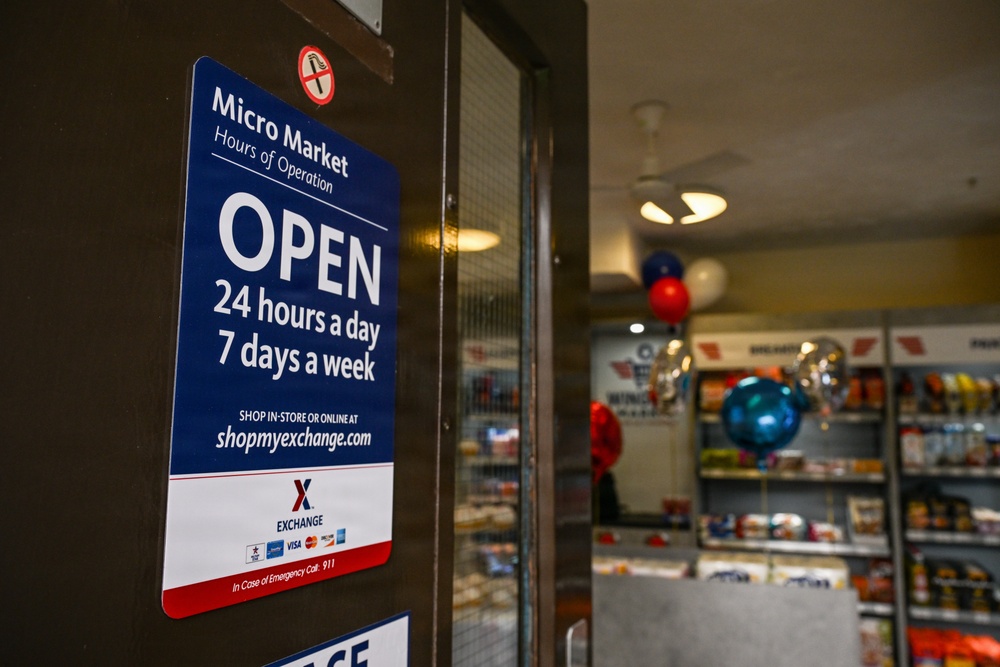 RAF Mildenhall opens 24/7 Micro Market