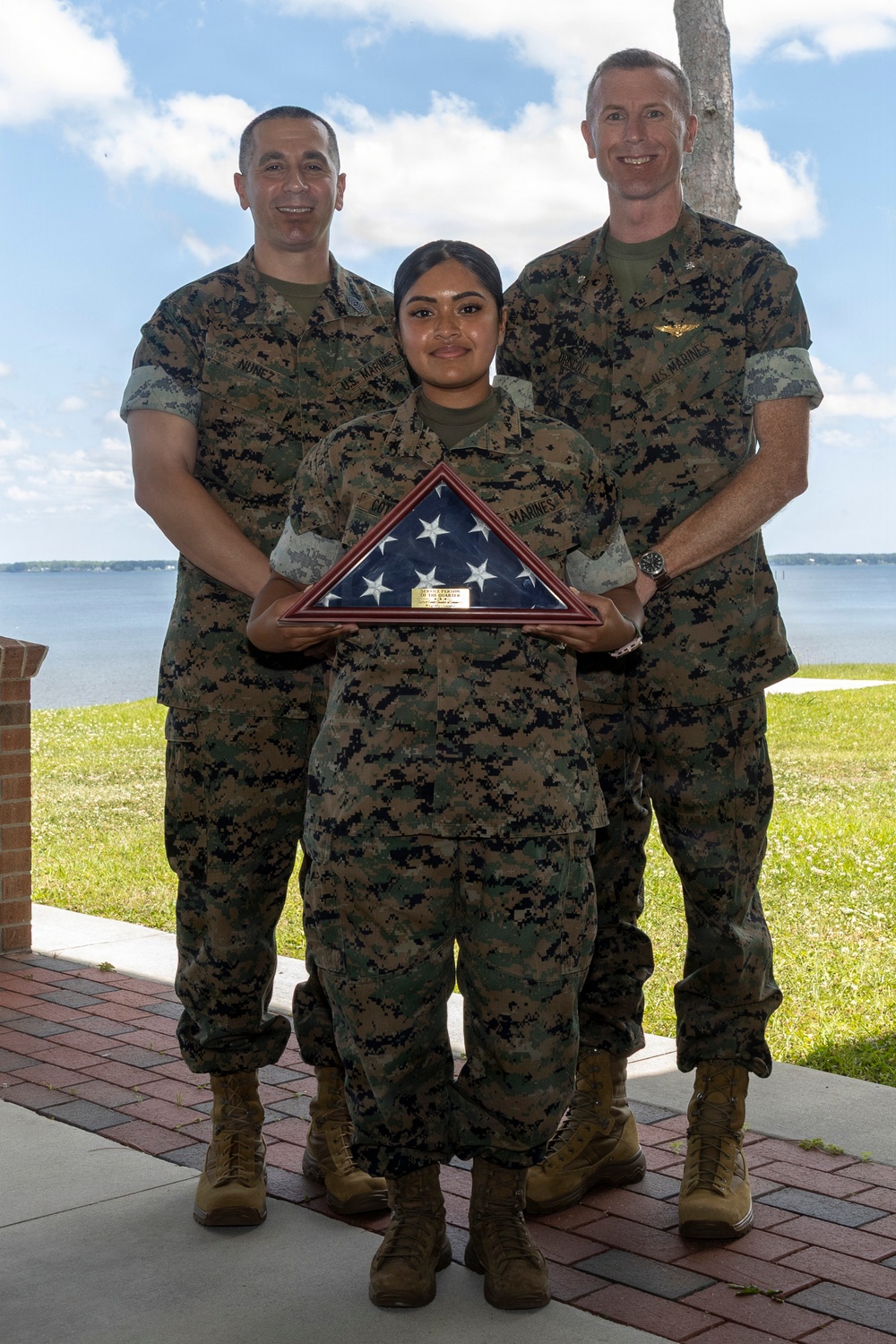 Service Person of the Quarter - Lance Cpl. Cothern