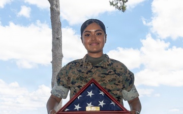 Service Person of the Quarter - Lance Cpl. Cothern