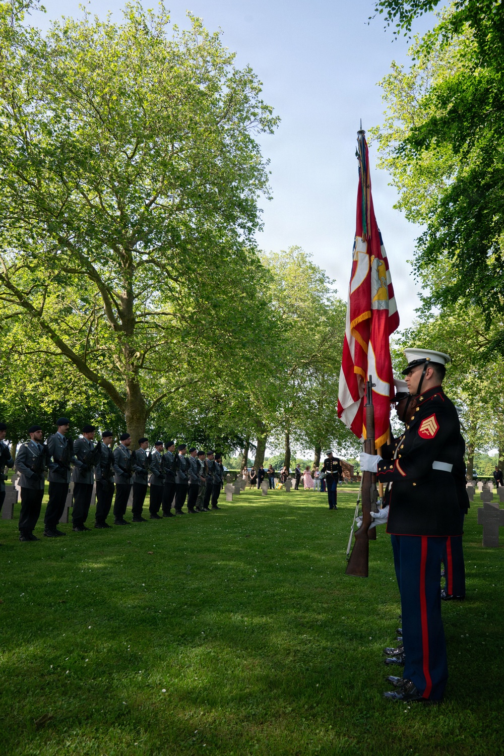 German cemetery ceremony marks 108th anniversary of the battle of Belleau Wood