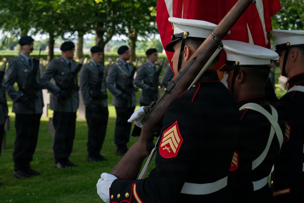 German cemetery ceremony marks 108th anniversary of the battle of Belleau Wood
