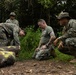 EOD Marines conduct an explosive disposal operation at Ie Shima