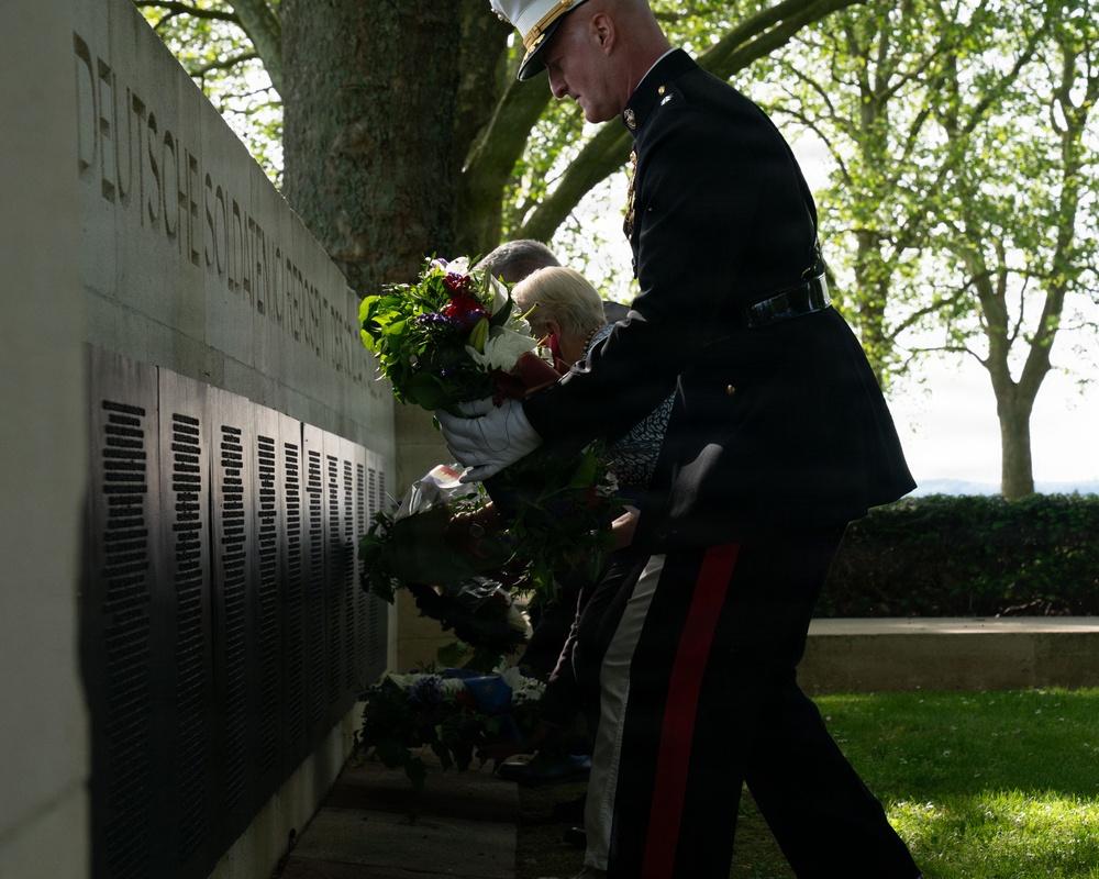 German cemetery ceremony marks 108th anniversary of the battle of Belleau Wood