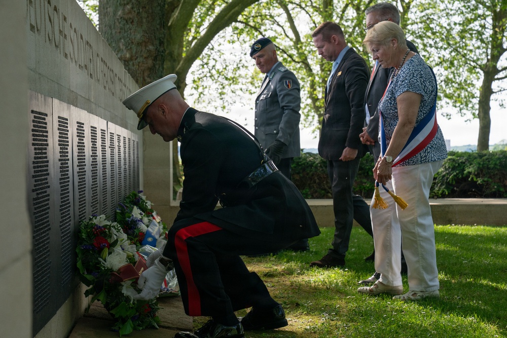 German cemetery ceremony marks 108th anniversary of the battle of Belleau Wood